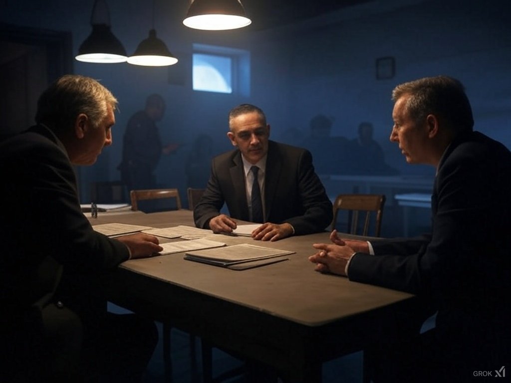 Clandestined Meetings envisaged by AI